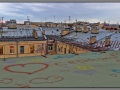 St.Petersburg, city view from the roof of the building