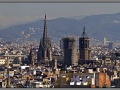 Barcelona, panorama of the city