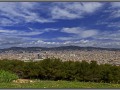 Barcelona, panorama, view from Montjuic