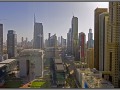 Dubai; view from Emirates Towers Hotel; 23 floor