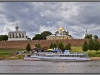 Russia, Novgorod Kremlin (Detinets) - view from river Volkhov