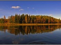 Finland, Pyhalto, Korppisenjarvi lake