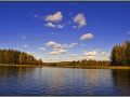 Finland, Pyhalto, Korppisenjarvi lake