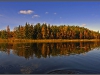 Finland, Pyhalto, Korppisenjarvi lake