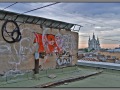 St.Petersburg, city view from the roof of the building