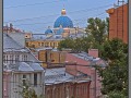 St.Petersburg, city view from the roof of the building