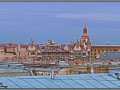 St.Petersburg, city view from the roof of the building