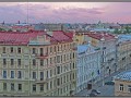 St.Petersburg, city view from the roof of the building
