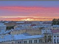 St.Petersburg, city view from the roof of the building