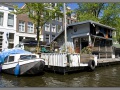 Amsterdam, houseboat