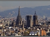 Barcelona, panorama of the city