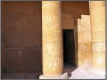 Egypt, Giza, entrance to the pyramid of the queen