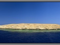 Egypt, Red Sea, Zabargad reef, Rocky island