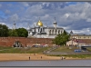 Russia, Novgorod Kremlin (Detinets) - view from river Volkhov