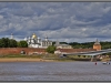 Russia, Novgorod Kremlin (Detinets) - view from river Volkhov