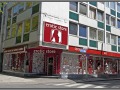 Germany, Cologne, shops on Stephanstrasse
