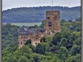 Germany, Rheinland-Pfalz, Burg Lahneck (view from Stolzenfels)