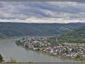 Germany, Rheinland-Pfalz, Burg Marksburg - Rhine view from Marksburg.