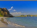 Indonesia, Padar island - pink beach