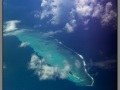 Maldives islands, view from air