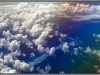 Maldives islands, view from air