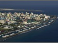 Maldives, Male, panorama of the city