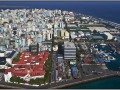 Maldives, Male, panorama of the city
