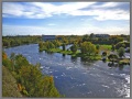 Narova river, view from Ivangorod