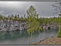 Karelia, Ruskeala. Marble lake